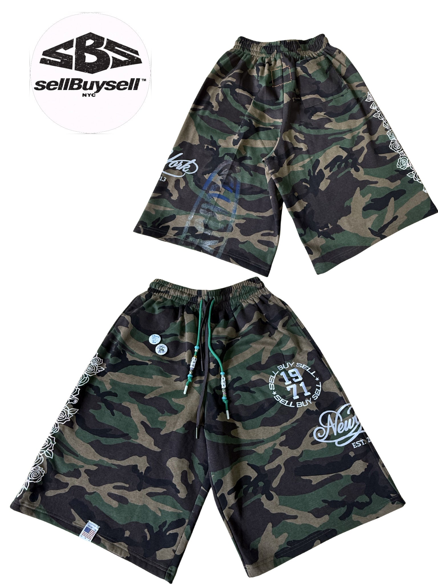 5 . CAMO "MOM" SHORTS/JORTS 1971