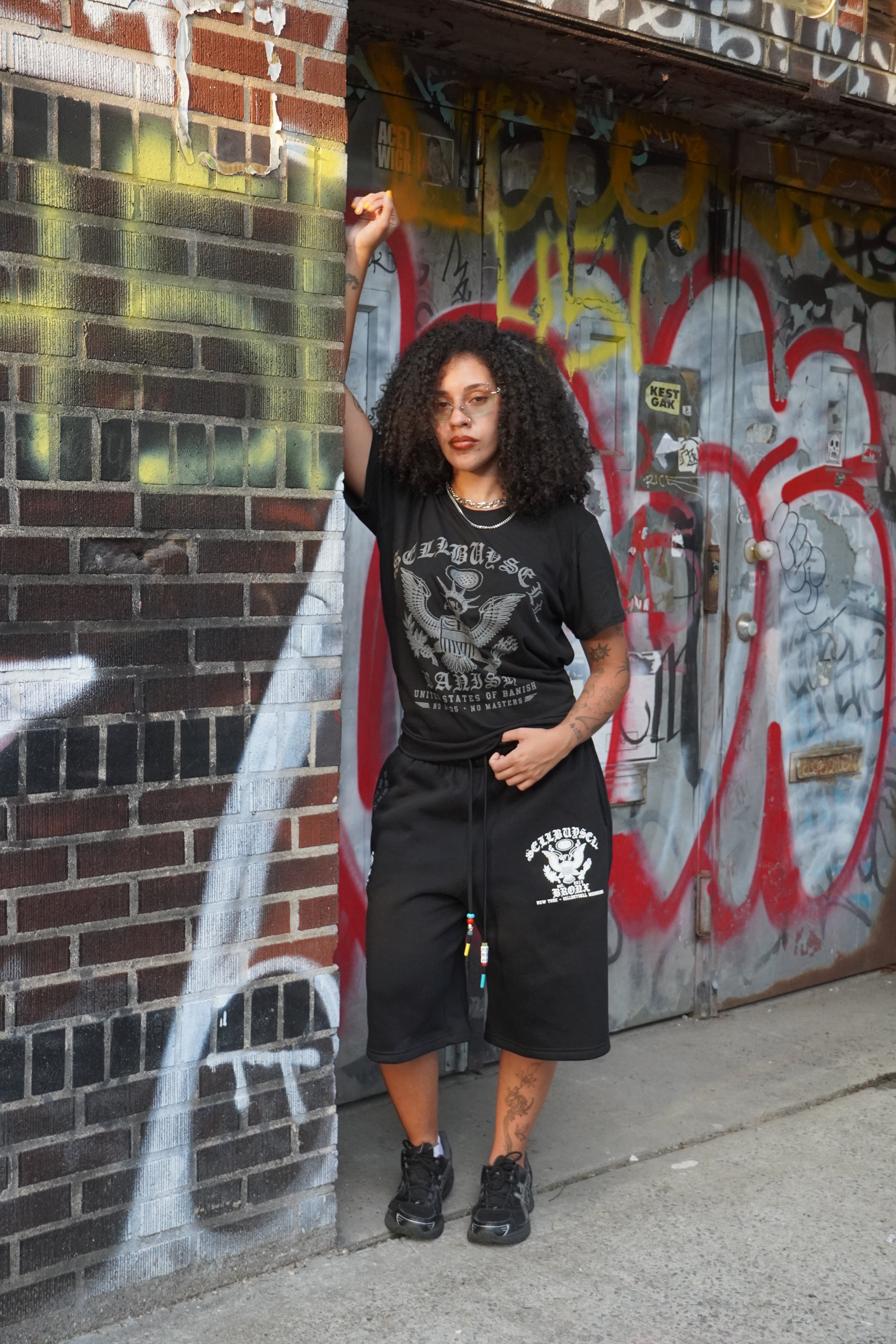 2 SBS 3/4 Shorts " Vida Libre "
