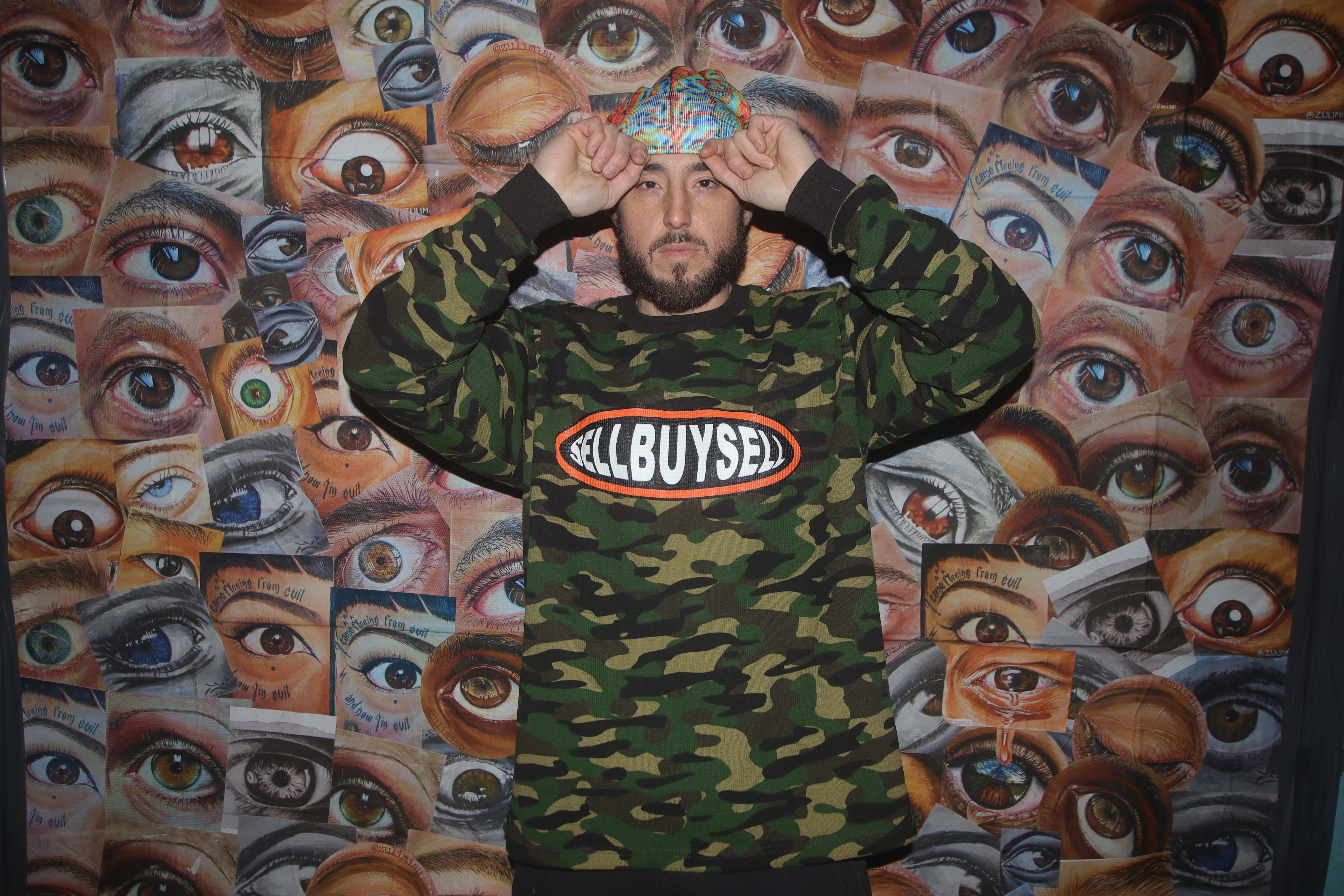 3 ."SELLBUYSELL" LOGO CAMOUFLAGE THERMAL 2.0