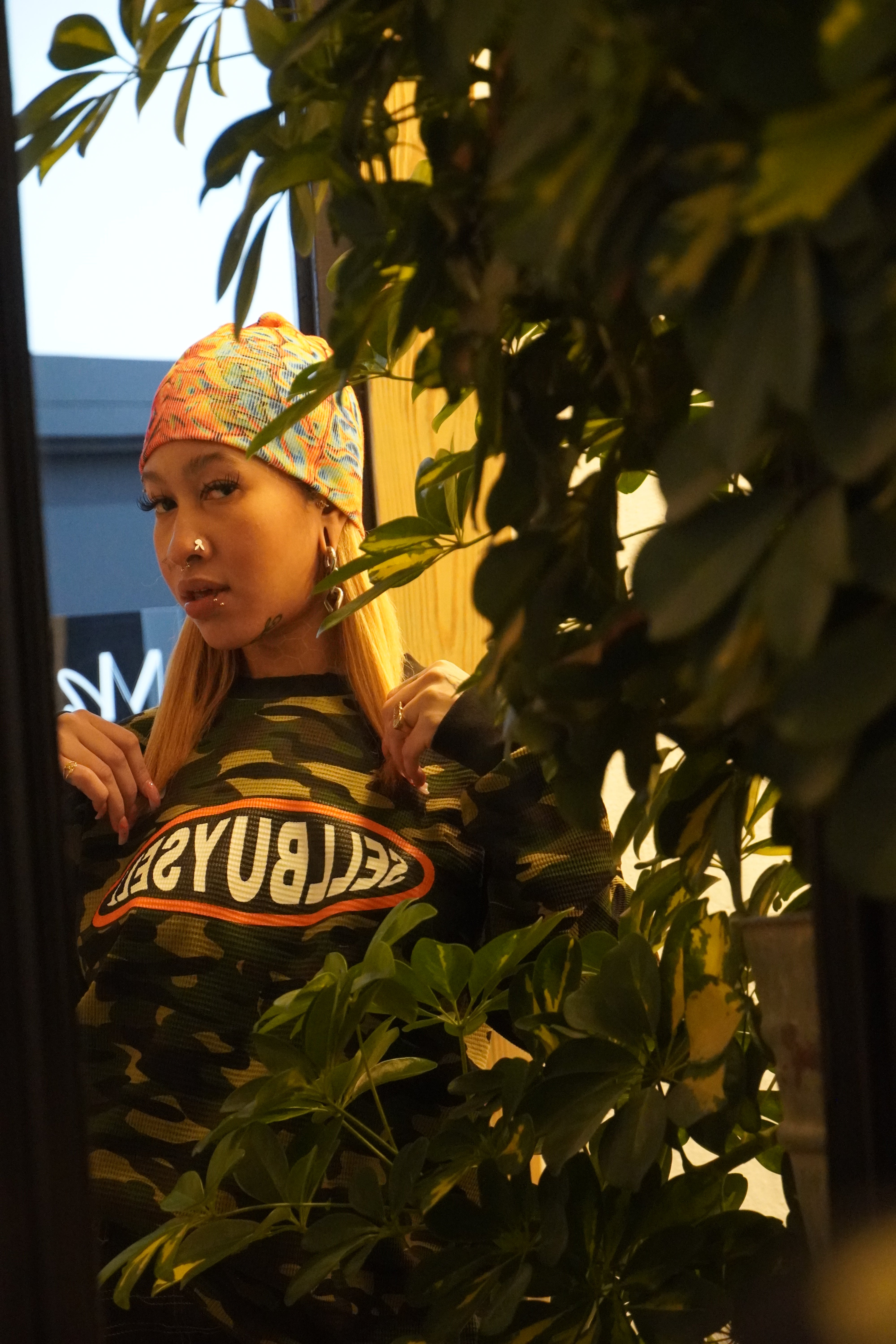 3 ."SELLBUYSELL" LOGO CAMOUFLAGE THERMAL 2.0