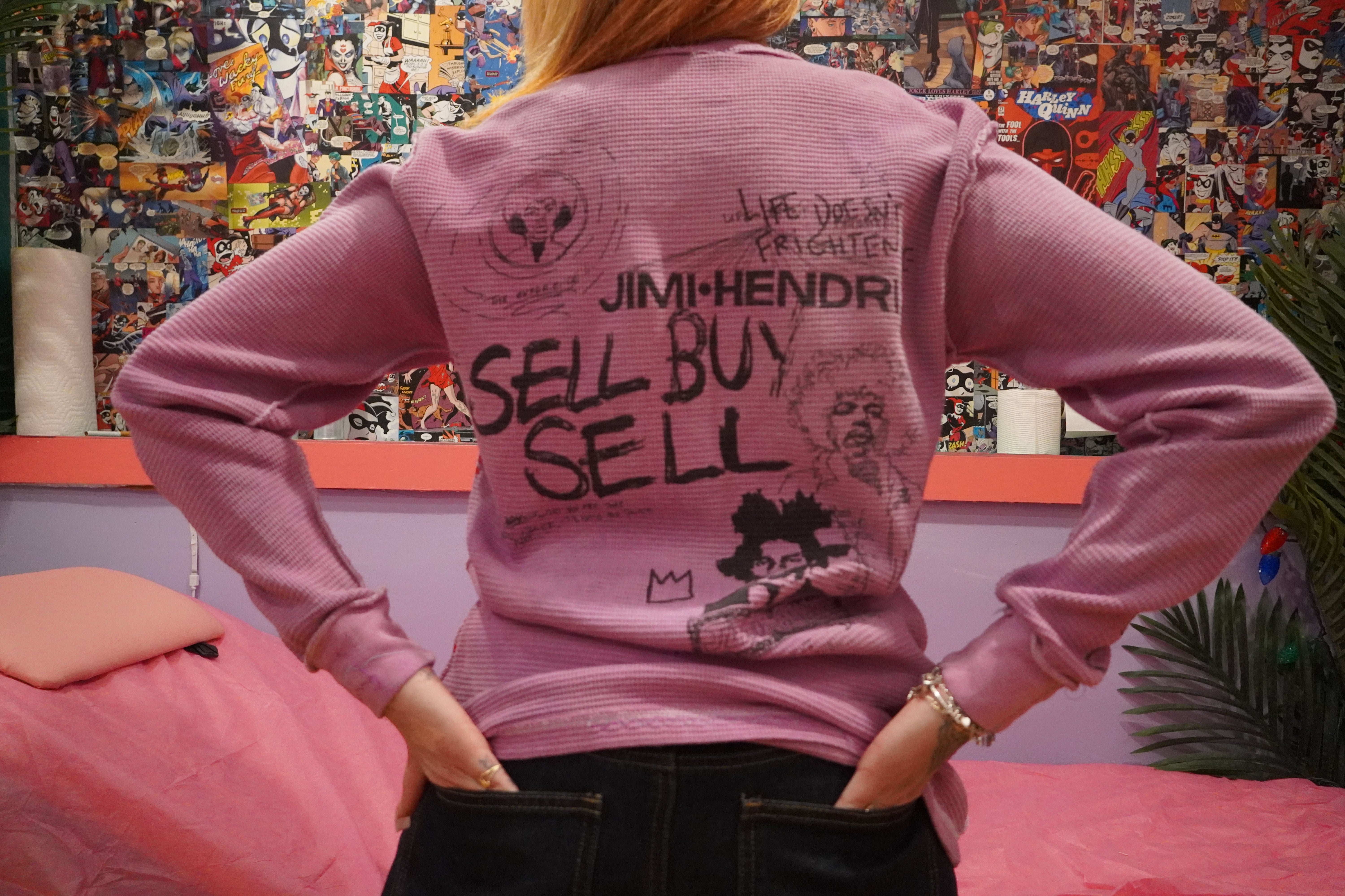 3. CLUB 27 " REVERSBILE" THERMAL VOILET PINK