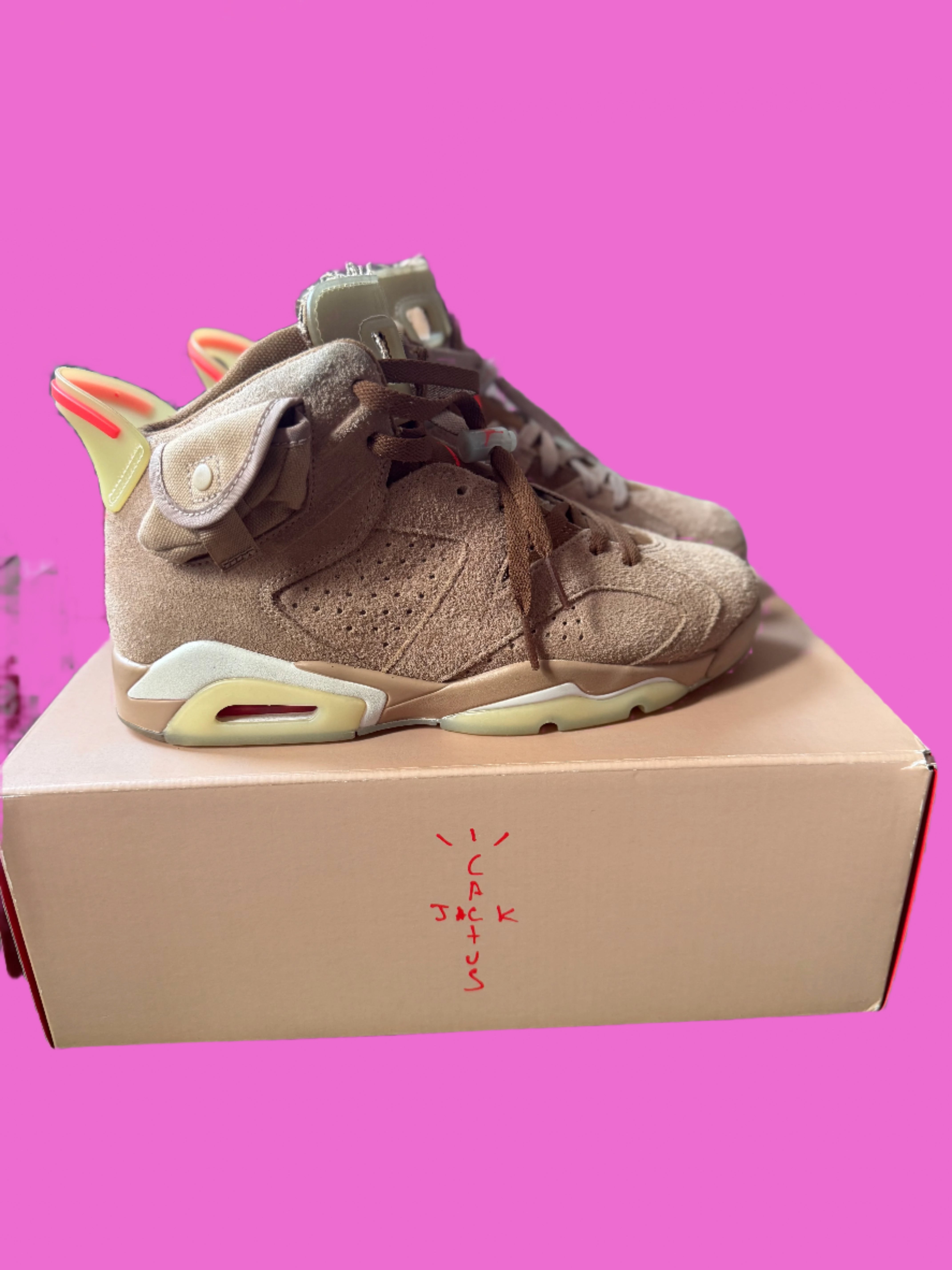 Jordan 6 Retro Travis Scott British Khaki