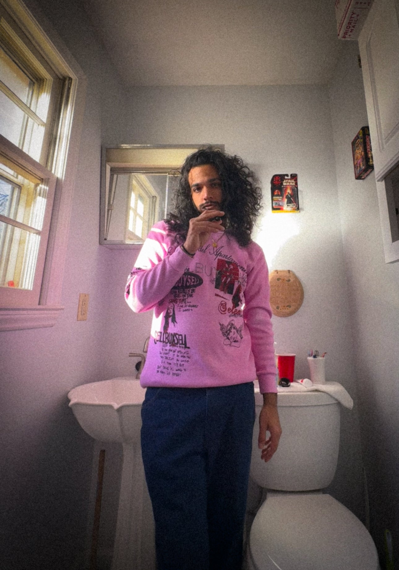 3. CLUB 27 " REVERSBILE" THERMAL VOILET PINK