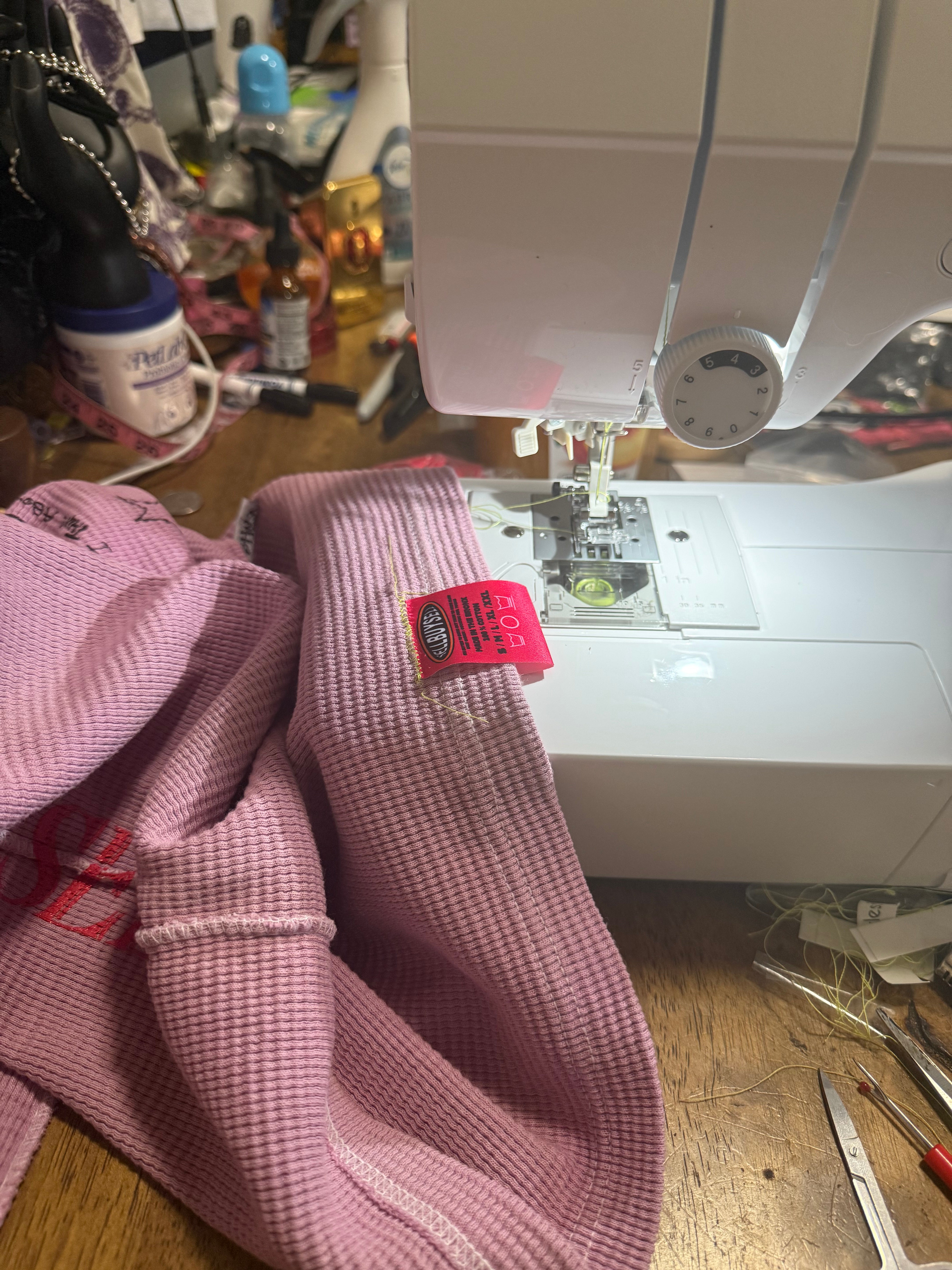3. CLUB 27 " REVERSBILE" THERMAL VOILET PINK