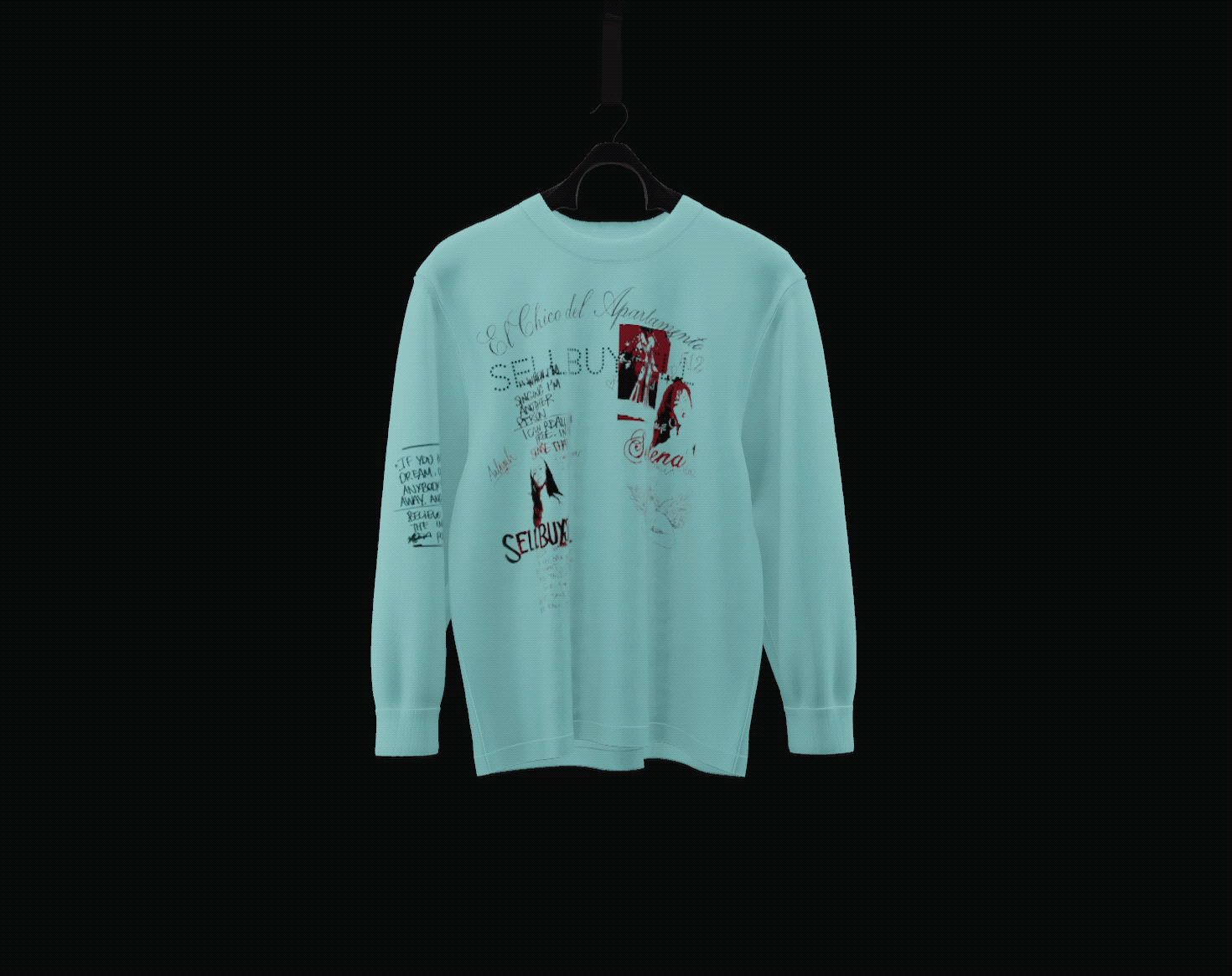 4 . CLUB 27 " REVERSBILE" THERMAL POWDER BLUE